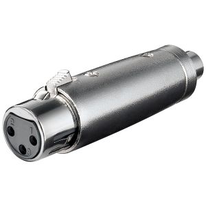 XLR -naaras / RCA -naaras adapteri