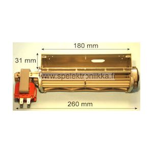 Aksiaalipuhallin aksiaalituuletin EBM QLK45/1800-2518L
