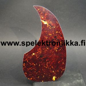 Akustisen kitaran pleksi Tortoise 1 teardrop style