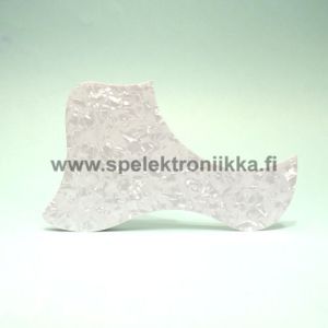 Kitaran plektrasuoja liimapinta T tyylinen Pearl White