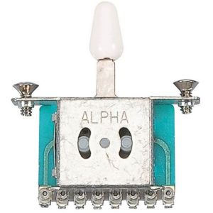 Mikrofoninvaihtokytkin ALPHA BLUE 5WAY (vipu 3.5mm)