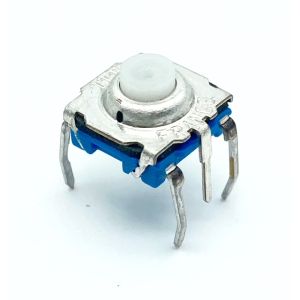 Pienoispainike ALPS piirilevylle 7 x 7 mm sininen maadoitusnastalla