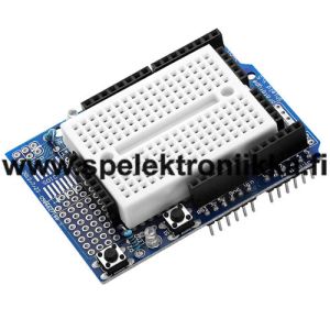 Arduino yhteensopiva Prototype Shield koekytkentälevyllä