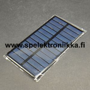 Aurinkokenno aurinkopaneeli maksimi tyhjäkäyntijännite yli 7.2V