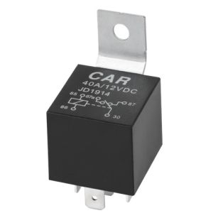 Autorele 12V / 30 / 40A 1 x vaihto, abikoliittimet