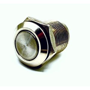Metallinen pienoispainonappi - flat top