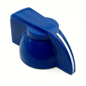 Chicken head osoitin nuppi, blue