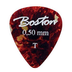 Selluloidiplektra Boston Tortoise Thin 0.5mm 1kpl