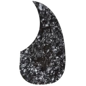 Pickguard pleksi teardrop pearl dark gray steeldust liimapinta PG100PB