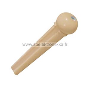 Akustisen kitaran tallapinni  muovia Ivory pearloid piste TPIVPEAABS
