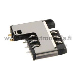 CCM03-3754LFT R102 sim card holder ITT Industries C&K