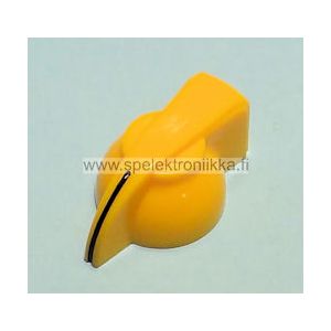 Chicken head osoitin nuppi, yellow