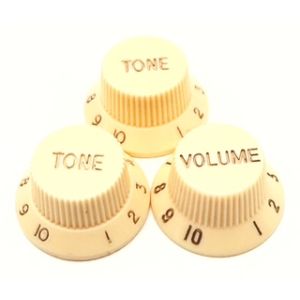 ST nuppisarja ivory 1 x volume 2 x tone kulta teksti