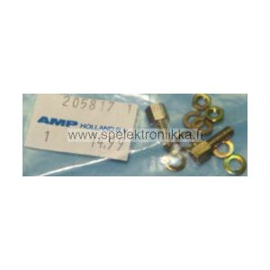 D -liittimen runkomutterisarja Amphenol AMP 205817-1