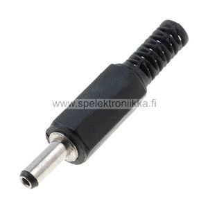 DC pistoke -liitin DC plugi 1.7 mm / 4.0 mm / metalliosa 9 mm