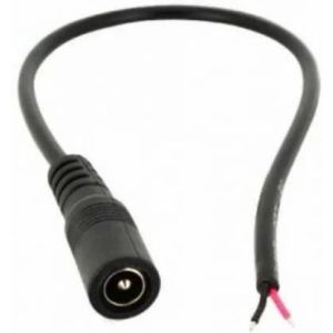 DC naarasliitin 2.1 / 5.5mm johdolla