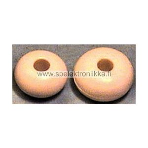 Mini post rubber 250270, white OD 7/16"