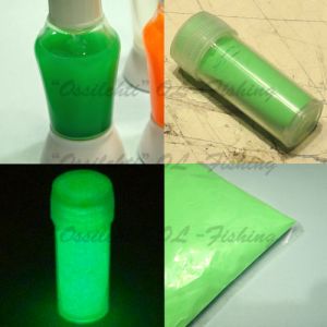 Fosforpulver lyspulver fotoluminescens fluorescerande pulver grön TFH®
