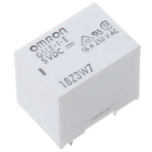 Rele 5V / 16A  1 x vaihto, Omron.