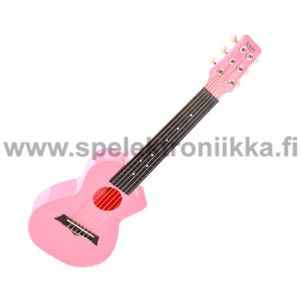 Guitarlele polykarbonaatti PINKKI ukulelekitara !!!