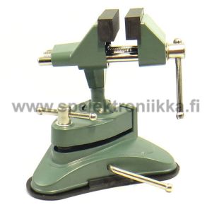 Fine mechanics vise with suction cup file bench with suction cup