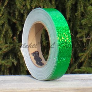 Vieheteippi, uistinteippi hologrammiteippi Kirkkaampi Vihreä lev. 25 mm