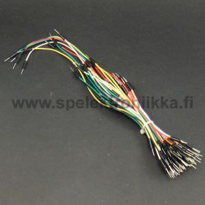 Assortment of jumping wires jumping wires for test circuit board approx. 65 pcs male / male