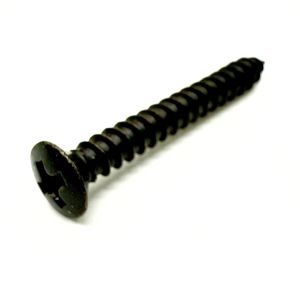 Ovaalikanta puuruuvi 4.2mm x 33mm musta