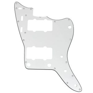 Jazzmaster plektrasuoja -  White 3-Ply
