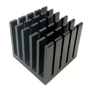 Jäähdytyslevy n. 20 x 22 x 22 mm musta