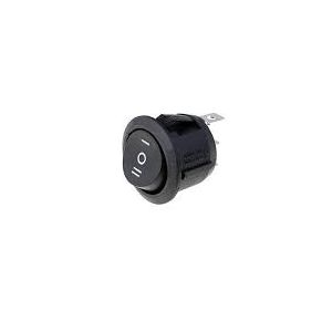 Keinukytkin nro:18 pyöreä 1 x ON-OFF-ON 250VAC/6A