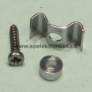 Kieltenohjain SKL20413CR kromi korotus 2.5 mm