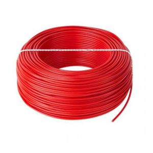 Asennusjohto monisäikeinen punainen 0.75 mm² 100m kieppi