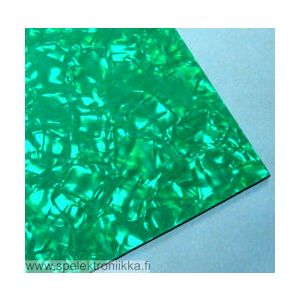 Pleksilevy aihio JÄTTIKOKO  (greenpearl/white/black) 3ply, PG/W/B3PLYBIG - poistossa