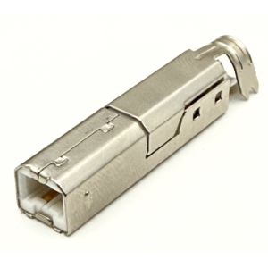 USB B liitin koottava malli ei muovikuorta