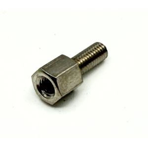 Metallinen jatkomutteri 5mm M3