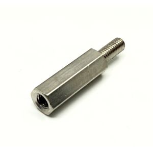 Metallinen jatkomutteri 15mm M3