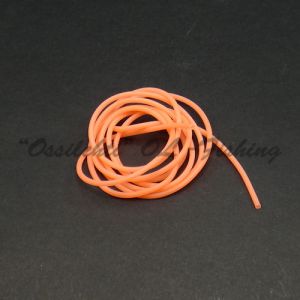 Kumiletku Flu Bright Orange silikoniletku korvike n. 1m kieppi sisä 0.5mm ulko 2 mm TFH™