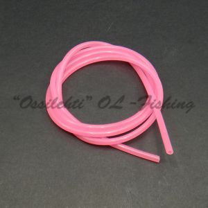 Kumiletku Flu Pink silikoniletku korvike n. 1m kieppi sisä 0.5mm ulko 2 mm TFH™