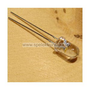 Kynttiläefekti LED 5mm Warm White typ. 4200 - 5800 mcd