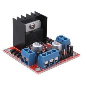 L298N moottoriohjain DC- ja askelmoottoreille max. 25 W