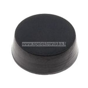 Laitekotelotassu laitekotelon tassu musta halk. 10.5/11mm kork. 5mm