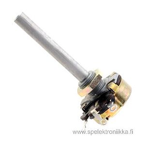 Lankapotentiometri 6 mm 4W 50 ohm, lineaarinen