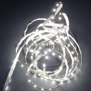 LED -nauha, WHITE, 3528 nimellisjännite 12VDC kuivatila IP20