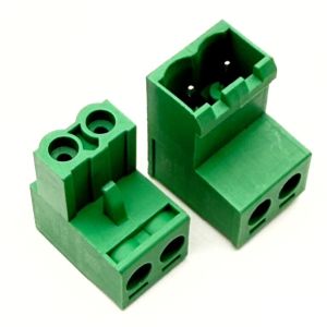 Irrotettava riviliitin pistokepari 2nap r.5,08mm