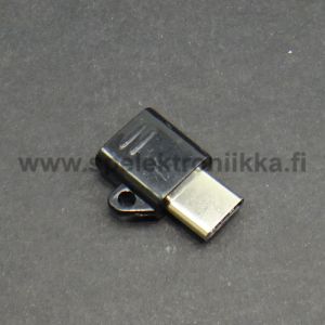 Micro USB (naaras) / USB C (uros) adapteri sovitin