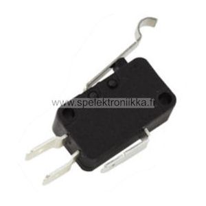 Mikrokytkin nro6 vipu 25 mm pallukka 16(3)A 250VAC 1 x vaihto. Omron.