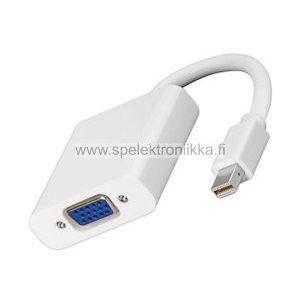 Mini displayportti to VGA naaras adapteri n. 20cm
