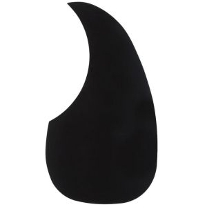 Kitaran pleksi, musta, liimapinta, teardrop style PG1BLK