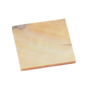 Gold MOP pala, 25 x 25 x 2 mm